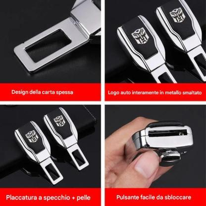 Saldi dell'ultimo minuto🎉50% di sconto🎉 Prolunga in metallo per cintura di sicurezza