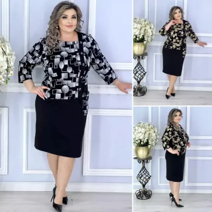 👗【Sconto del 49%】【S-5XL】Abito elegante di alta qualità
