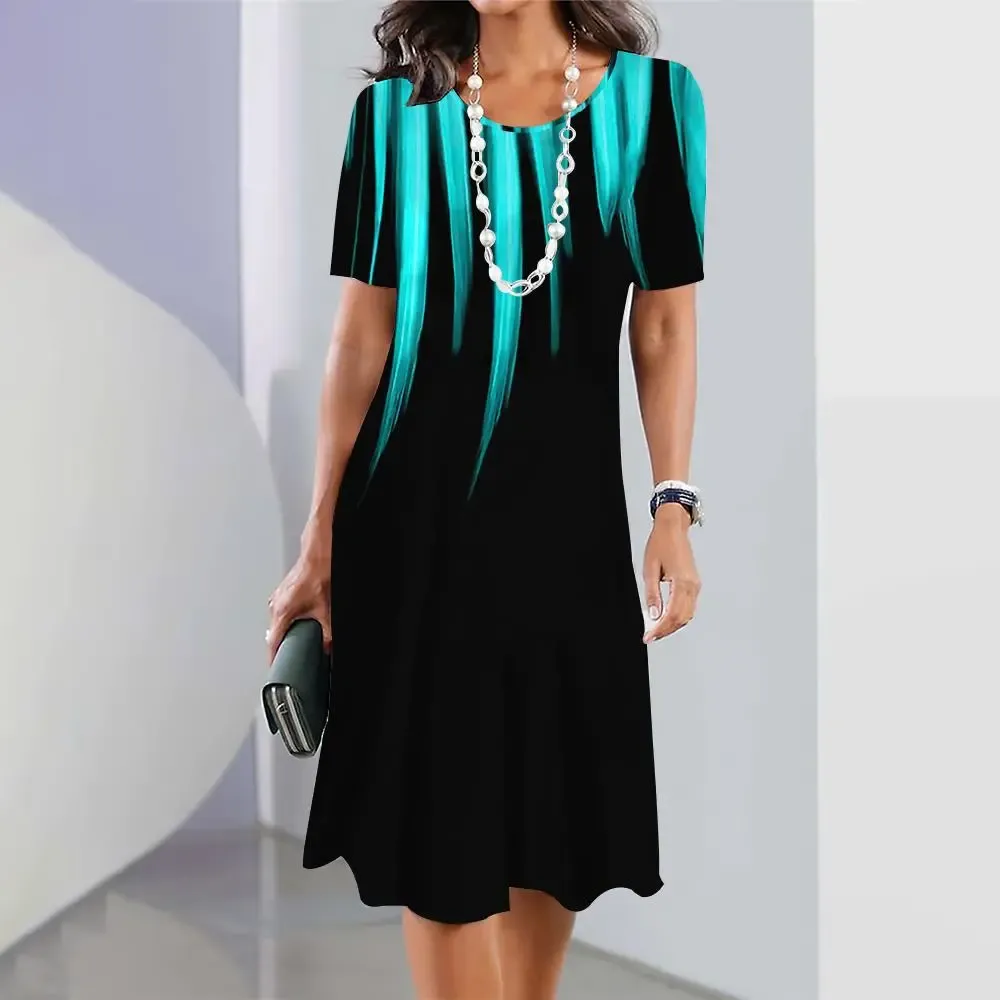 🔥Sconto del 49%🔥【S-5XL】Abito elegante vintage con scollo rotondo