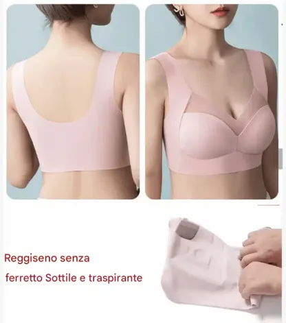 🔥Reggiseno alla moda con coppa profonda🔥Reggiseni push-up sexy estivi senza ferretto (la taglia è la stessa dei reggiseni normali)