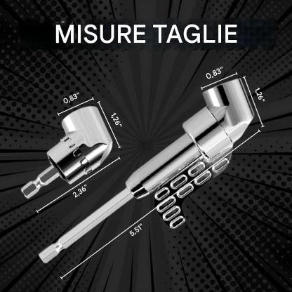 Year-end Clearance 50% off 🔧105 degree right angle drill bit adapter