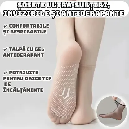 【10/20/30 paia】Calzini ultra sottili, invisibili e comodi
