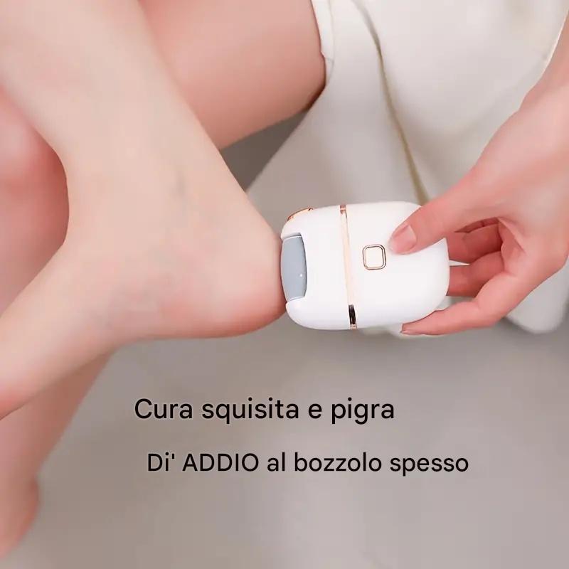 Nuovo raschiatore a pedale, tre teste di rettifica sostitutive, due velocità, sformatura integrata