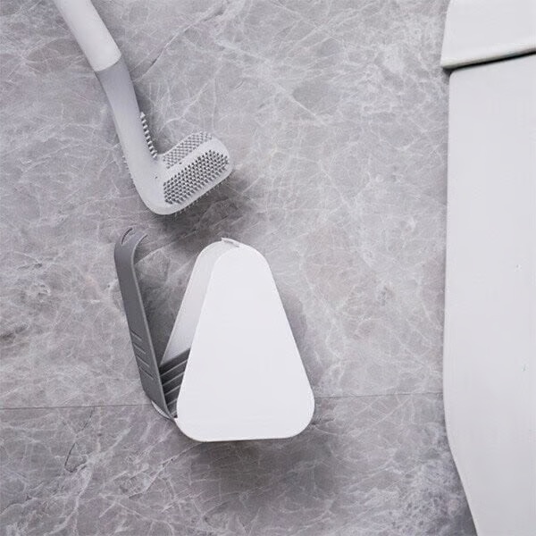 Scopino per WC con testa di spazzola da golf