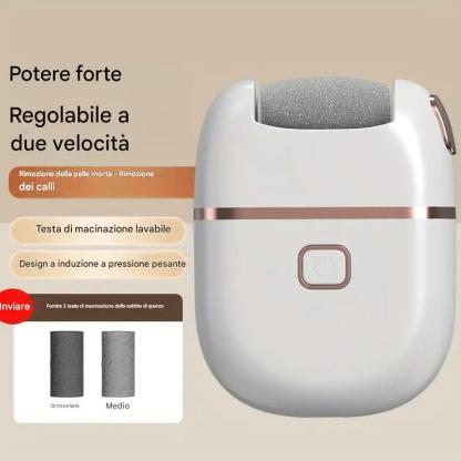 Nuovo raschiatore a pedale, tre teste di rettifica sostitutive, due velocità, sformatura integrata