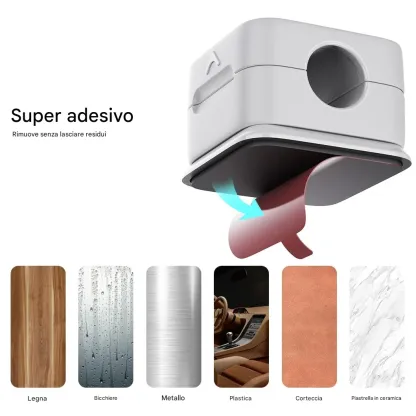 Supporto magnetico per cavo di ricarica
