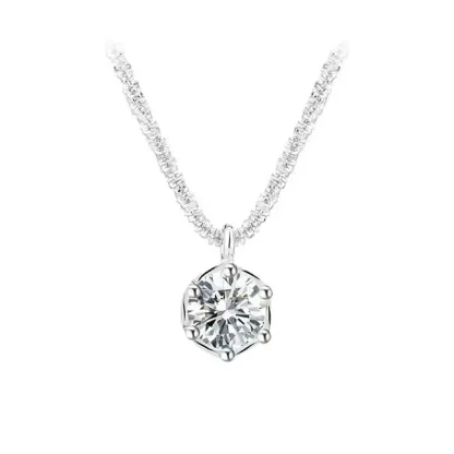 【2 elementi】Collana di diamanti con cuori e frecce