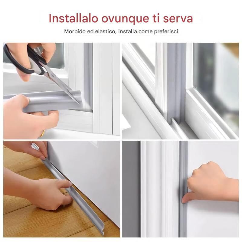 🔥 Guarnizione autoadesiva per fessure delle finestre (2M/6.6FT)