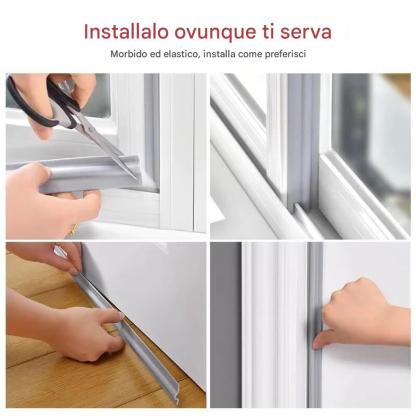 🔥 Guarnizione autoadesiva per fessure delle finestre (2M/6.6FT)