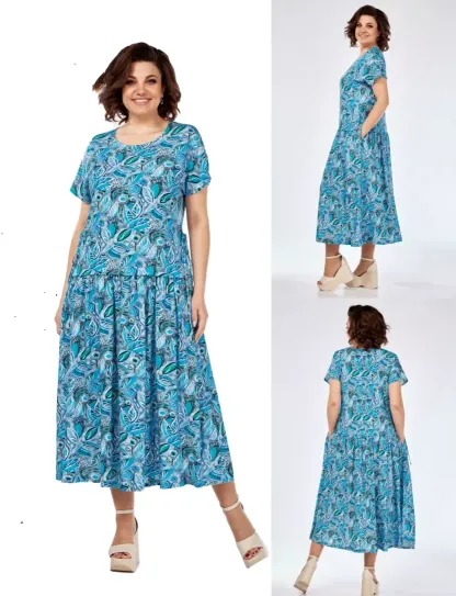 🔥🥰【Sconto del 49%】【S-5XL】Nuovo elegante abito in chiffon di alta qualità