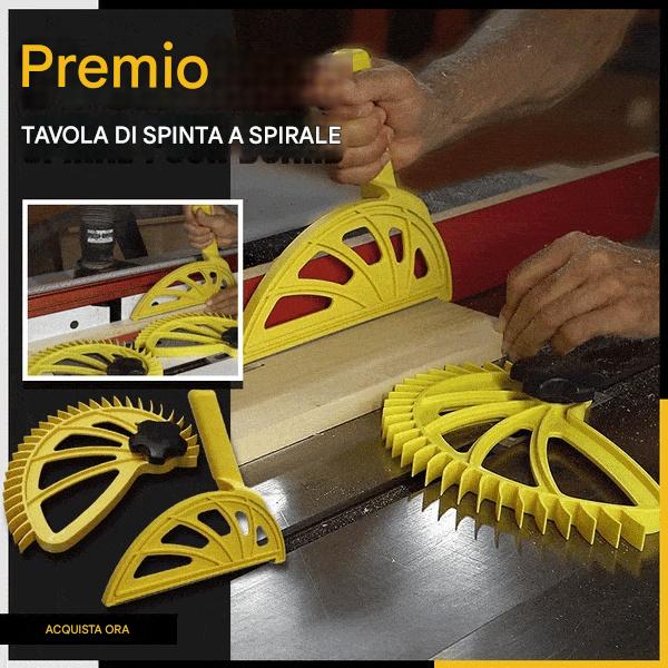 (🌲Vendita calda - Risparmia il 49% di sconto) Migliora la sicurezza Blocco di spinta Attrezzi manuali per la lavorazione del legno