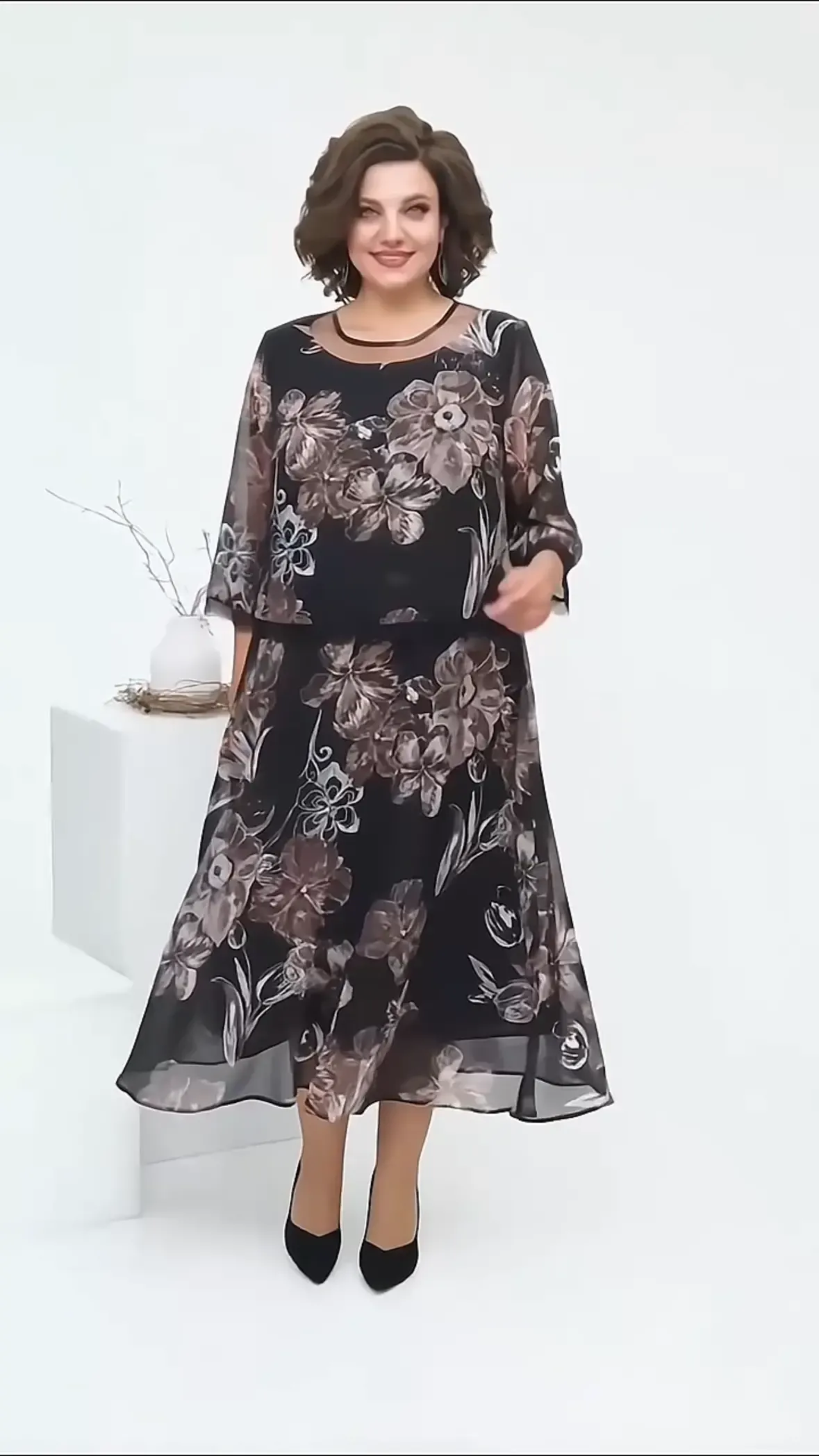 🔥🥰【S-5XL】Abito di alta qualità, comodo ed elegante