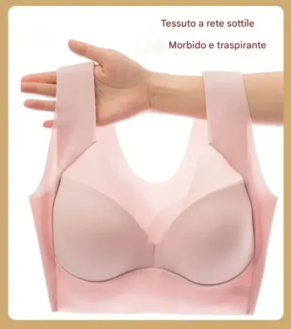 🔥Reggiseno alla moda con coppa profonda🔥Reggiseni push-up sexy estivi senza ferretto (la taglia è la stessa dei reggiseni normali)