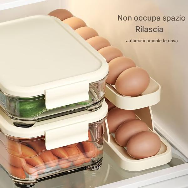 Nuovo distributore automatico di uova a doppio strato con avvolgimento 2025