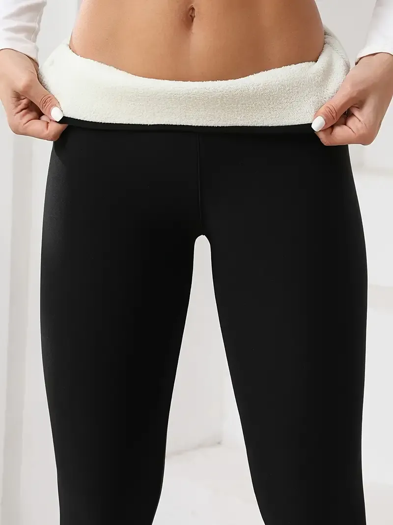 💥Secondo pezzo a metà prezzo - [Leggings foderati in tinta unita da d