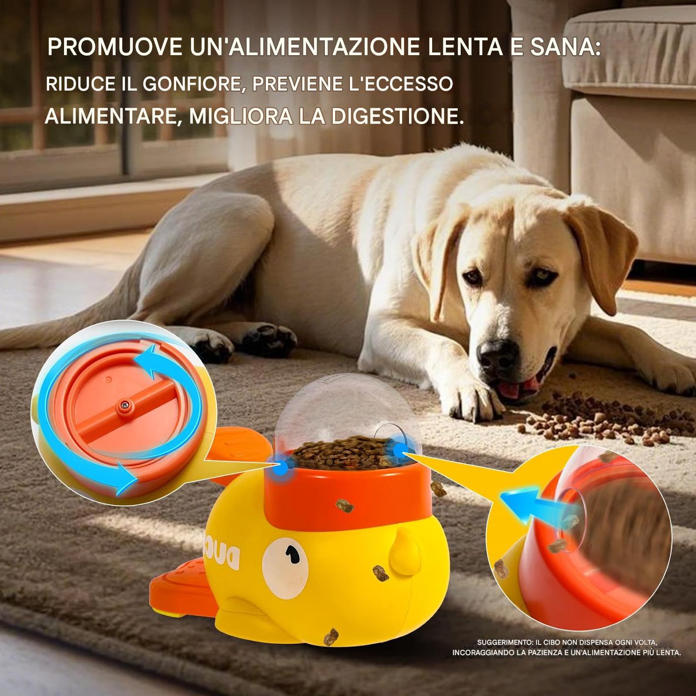 🐾Giocattoli interattivi per cani, addestratore automatico di alimentazione😍😍