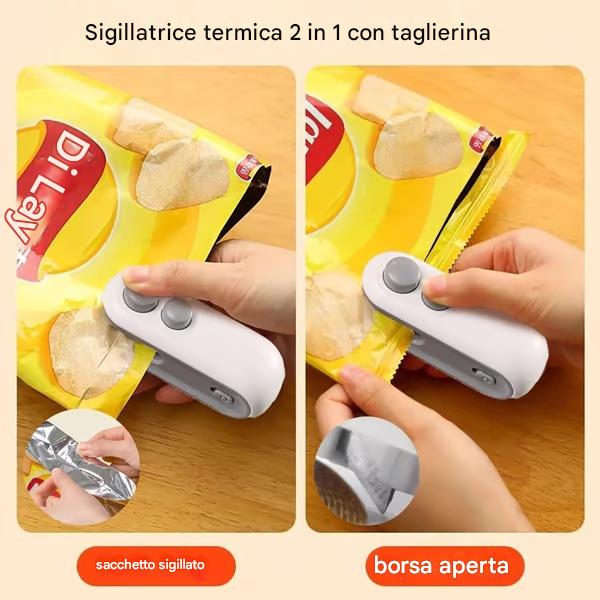 🔥Mini macchina sigillatrice per sacchetti migliorata