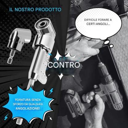 Year-end Clearance 50% off 🔧105 degree right angle drill bit adapter