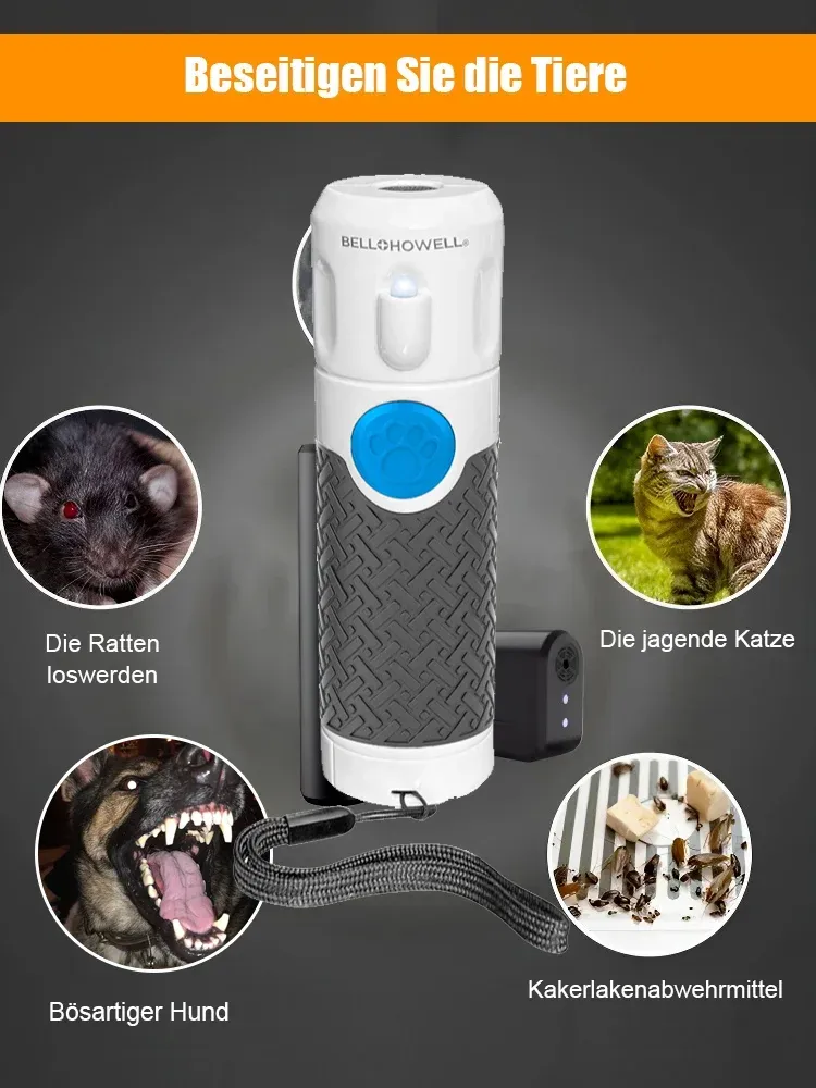 Questo repellente ad ultrasuoni per cani può proteggere te e la tua famiglia!