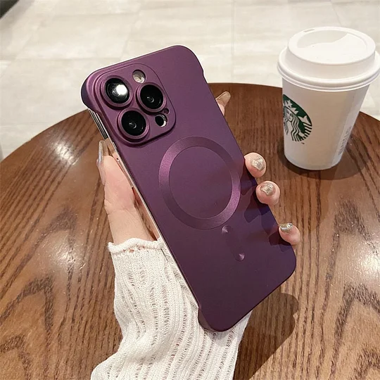 【🔥Acquista uno e ricevine uno gratis】Custodia magnetica per telefono ultrasottile opaca senza cornice