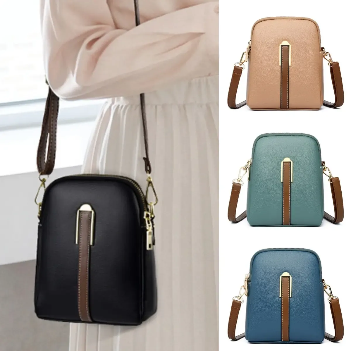 【Acquista 1 e ricevi 1 gratis】2025 Nuova borsa a tracolla in pelle PU da donna alla moda