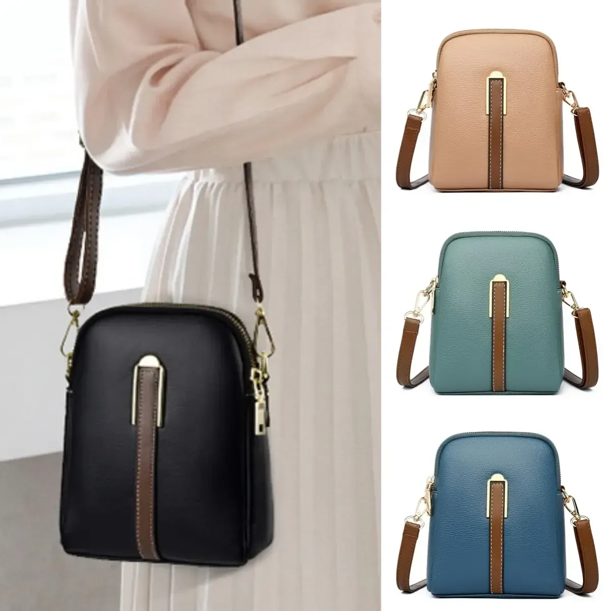 【Acquista 1 e ricevi 1 gratis】2025 Nuova borsa a tracolla in pelle PU da donna alla moda