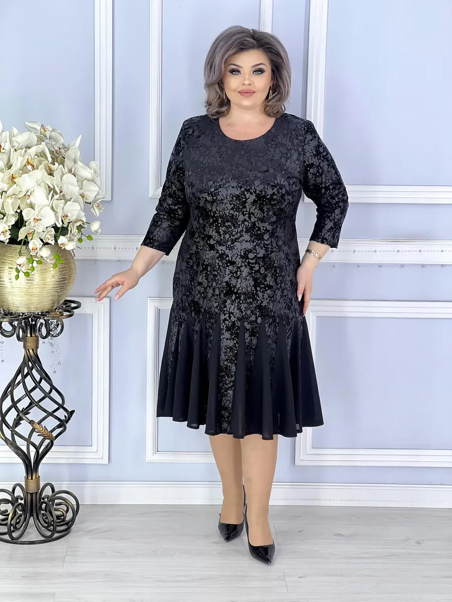 👗🎉【S-5XL】2025 nuova gonna svasata nobile e alla moda