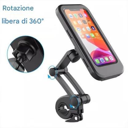 🔥🔥 Saldi 49% DI SCONTO🔥🔥Supporto per telefono impermeabile per bicicletta e moto