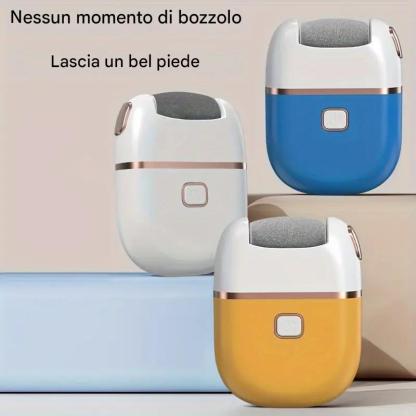 Nuovo raschiatore a pedale, tre teste di rettifica sostitutive, due velocità, sformatura integrata