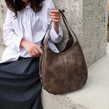 【🎊2025 Nuovo prodotto】👜Borsa a tracolla da donna vintage in morbida pelle con grande capacità