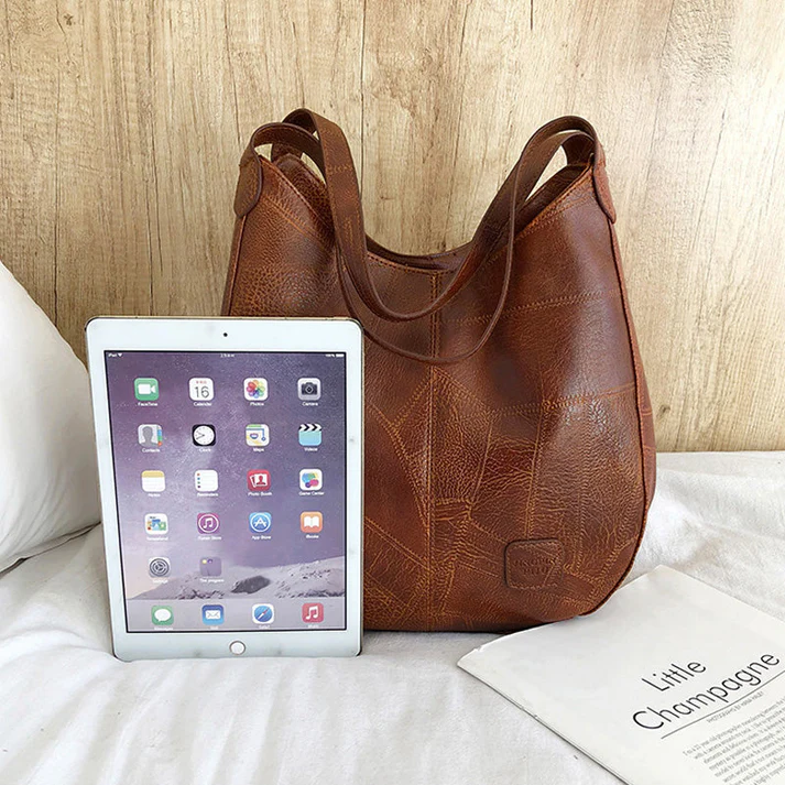 【🎊2025 Nuovo prodotto】👜Borsa a tracolla da donna vintage in morbida pelle con grande capacità