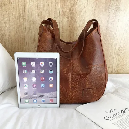 【🎊2025 Nuovo prodotto】👜Borsa a tracolla da donna vintage in morbida pelle con grande capacità
