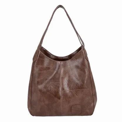 【🎊2025 Nuovo prodotto】👜Borsa a tracolla da donna vintage in morbida pelle con grande capacità