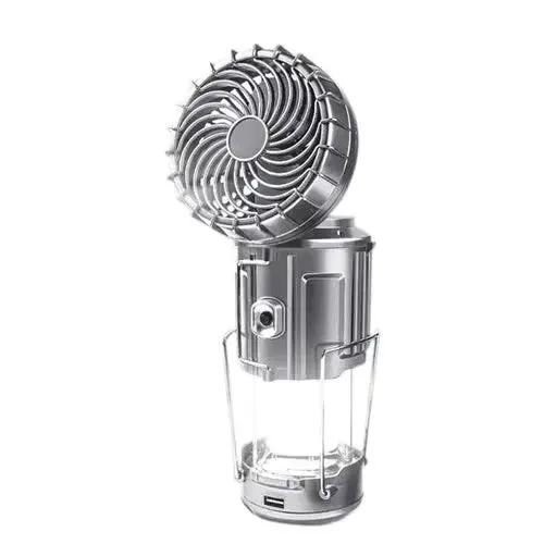 Lanterna da campeggio portatile a LED con ventola