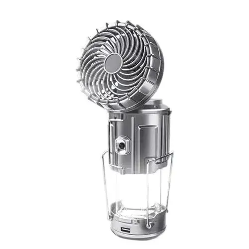 Lanterna da campeggio portatile a LED con ventola