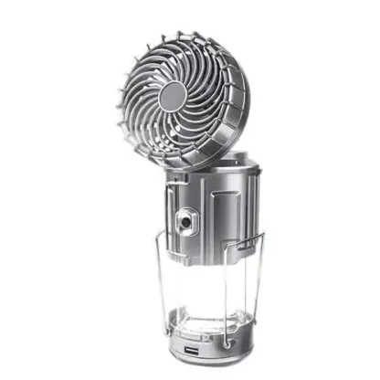 Lanterna da campeggio portatile a LED con ventola