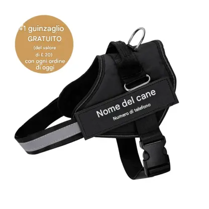 Pettorina anti-tiro per cani