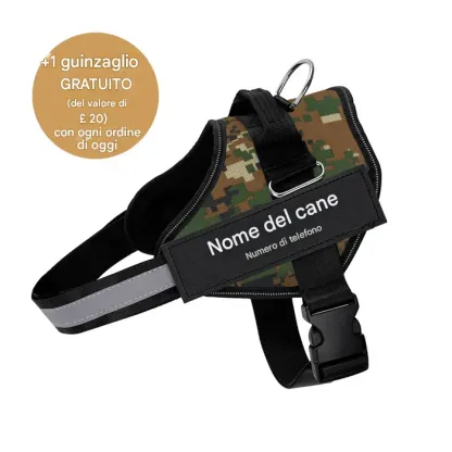 Pettorina anti-tiro per cani