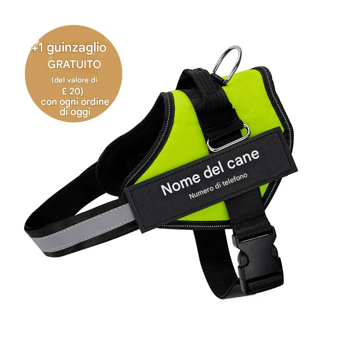 Pettorina anti-tiro per cani