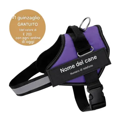 Pettorina anti-tiro per cani