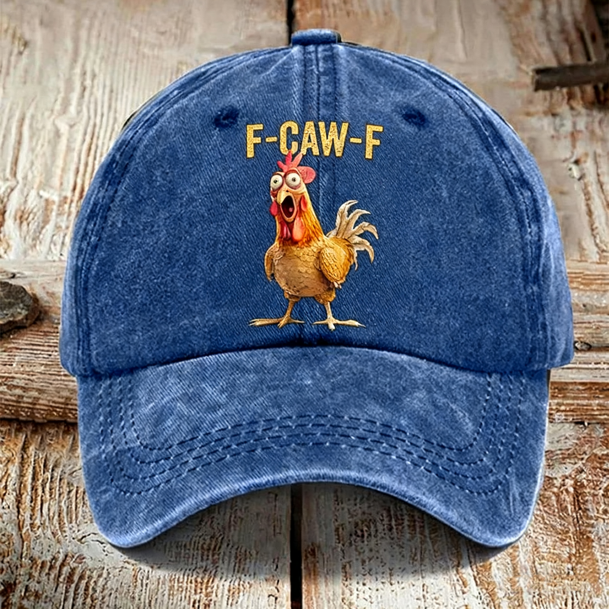 F-CAW-F Funny Chicken Hat