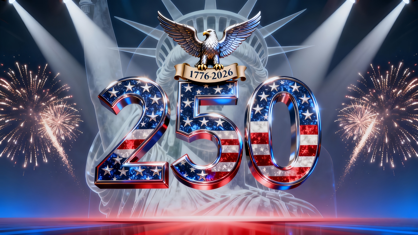 🇺🇸 250th Anniversary Commemorative Brooch