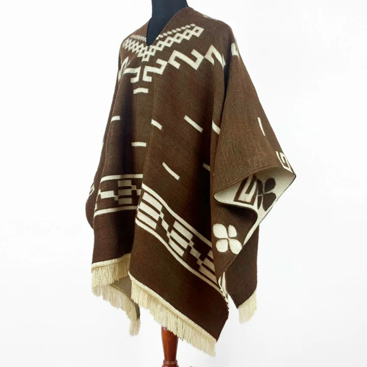 Men Can’t Get Enough of This Cozy Wool Poncho