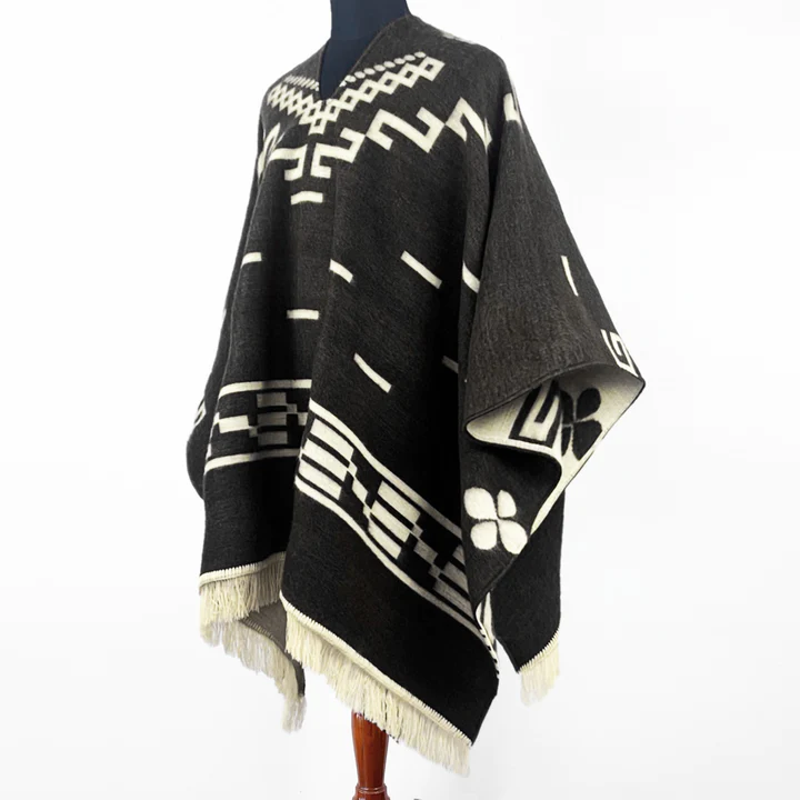 Men Can’t Get Enough of This Cozy Wool Poncho