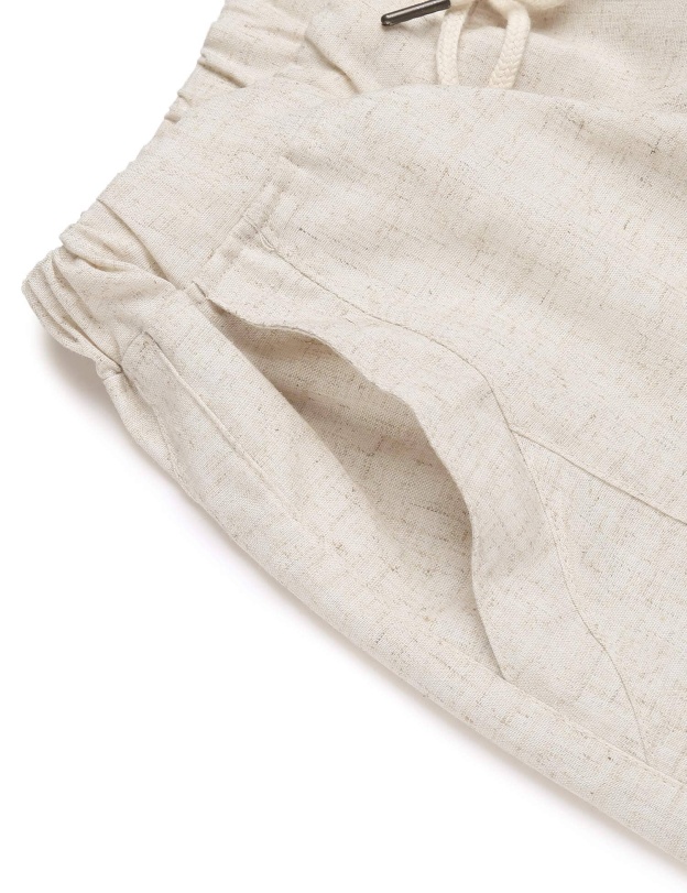 Linen Style Beach Pants
