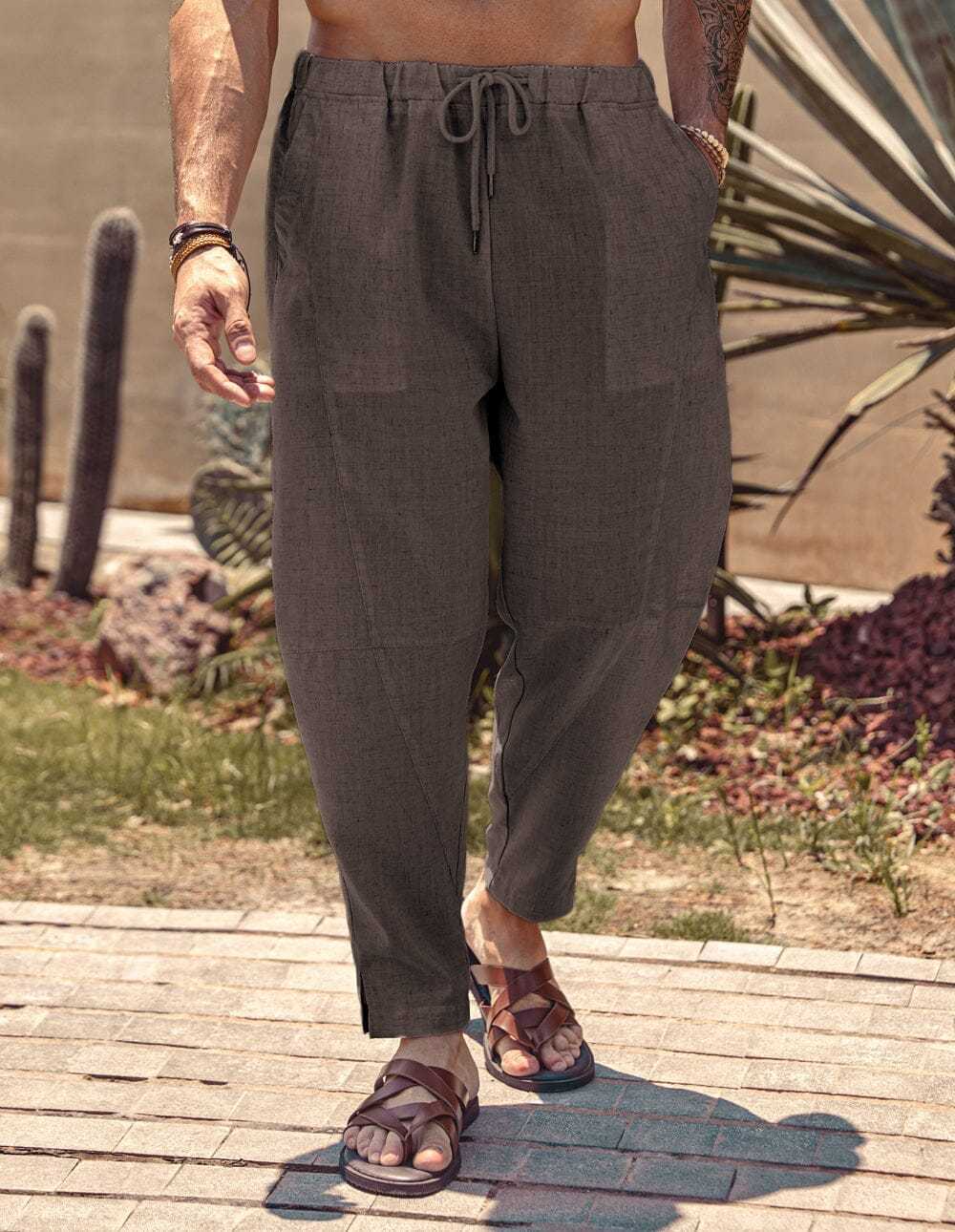 Linen Style Beach Pants