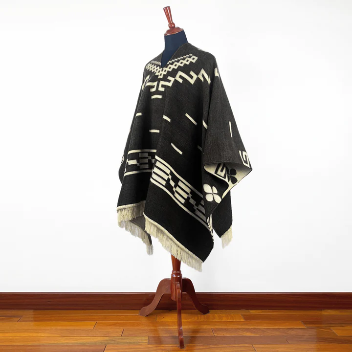 Men Can’t Get Enough of This Cozy Wool Poncho