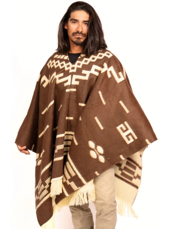 Men Can’t Get Enough of This Cozy Wool Poncho