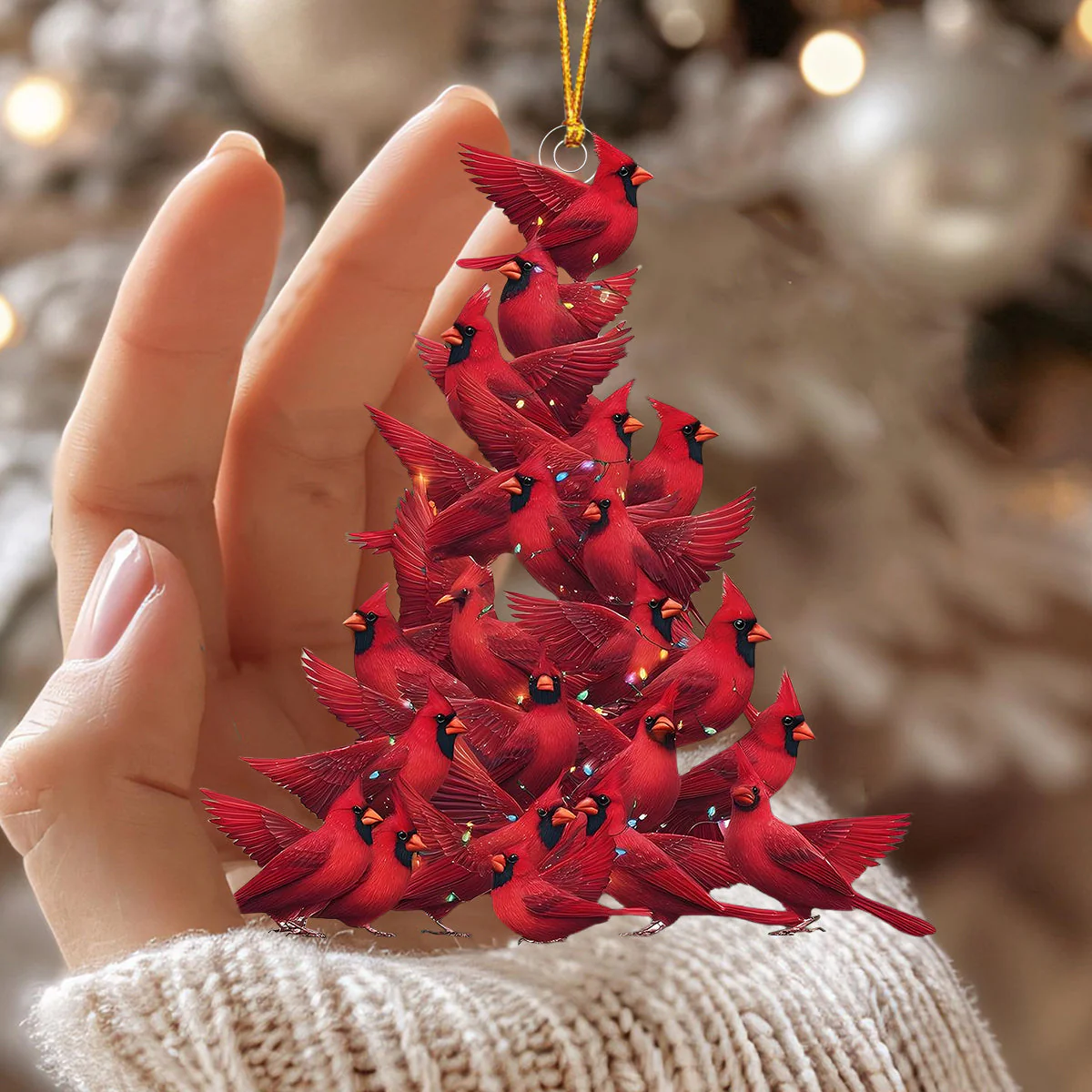 Cardinal Hanging Ornament