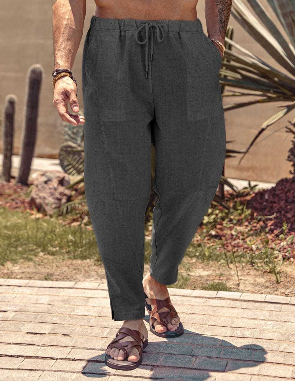 Linen Style Beach Pants